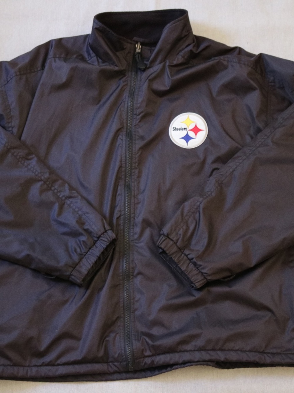 Colorado Clothing Pittsburgh Steelers Jacket Mens XL Full Zip Fleece Lined NFL